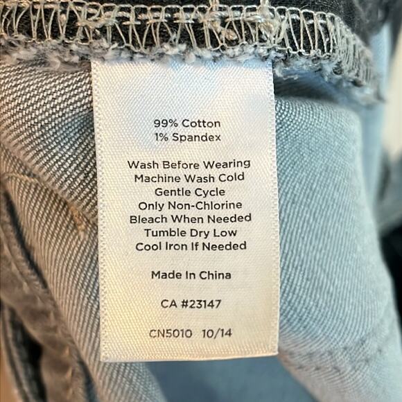 Talbots Signature Gray Ankle Jeans Women’s Size 16 - Picture 10 of 10